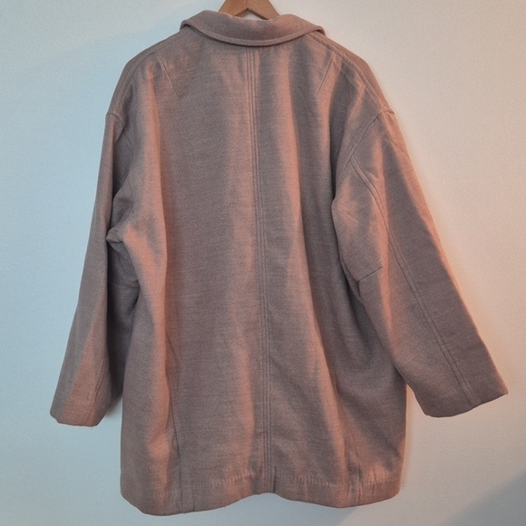 NWT Free People Hannah Slouchy Blazer Jacket Double Breasted Oversized Large - Picture 4 of 9